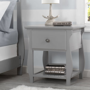 Delta Children Grey (026) Lancaster Nightstand (552020), Hangtag, a1a 2