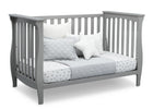 Delta Children Grey (026) Lancaster 3-in-1 Convertible Crib (552330), Daybed, a4a 4-Lancaster 3-in-1 Convertible Crib