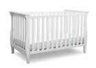 Delta Children Bianca White (130) Lancaster 3-in-1 Convertible Crib (552330), Crib, b3b 7-Lancaster 3-in-1 Convertible Crib