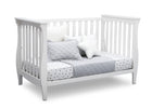 Delta Children Bianca White (130) Lancaster 3-in-1 Convertible Crib (552330), Daybed, b4b 9-Lancaster 3-in-1 Convertible Crib