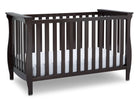 Delta Children Dark Chocolate (207) Lancaster 3-in-1 Convertible Crib (552330), Crib, c3c 12-Lancaster 3-in-1 Convertible Crib