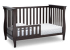 Delta Children Dark Chocolate (207) Lancaster 3-in-1 Convertible Crib (552330), Toddler Bed, c5c 13-Lancaster 3-in-1 Convertible Crib