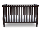 DCB: Dark Chocolate (207) 15-Lancaster 3-in-1 Convertible Crib