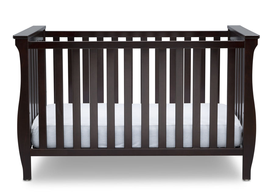 DCB: Dark Chocolate (207) 15-Lancaster 3-in-1 Convertible Crib