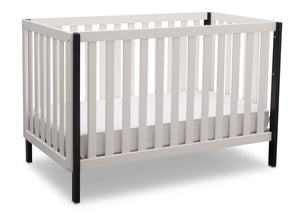  Milo 3-in-1 Convertible Crib Bianca with Black (117) 21