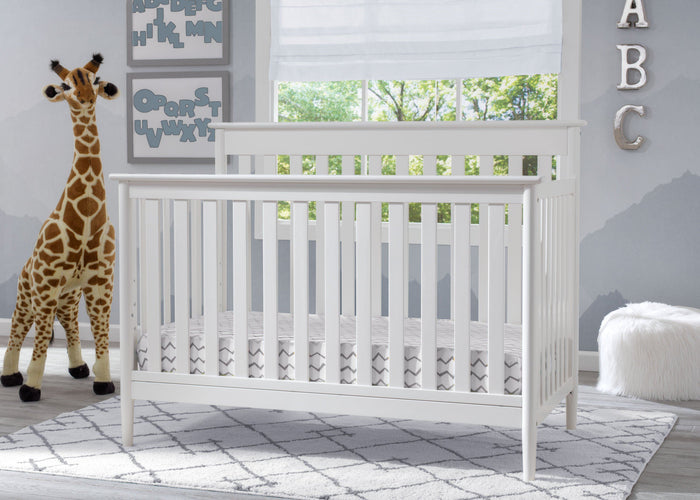 Delta Children Bianca 130 Greyson Signature 4-in-1 Crib, hangtag, b2b 0-Greyson Signature 4-in-1 Convertible Crib
