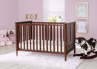 Delta Children Walnut (1316) Greyson 3-in-1 Crib, Hangtag, b1b 1-Greyson 3-in-1 Crib
