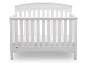 Delta Children Bianca (130) Bennington Elite Arched 4-in-1 Convertible Crib, Crib Front, b2b 10