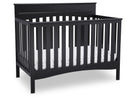 Delta Children Ebony (0011) Skylar 4-in-1 Convertible Crib (558150), Crib, a2a 3-Skylar 6-in-1 Convertible Crib