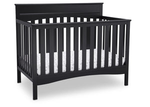 Delta Children Ebony (0011) Skylar 4-in-1 Convertible Crib (558150), Crib, a2a 2