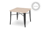 Black with Driftwood 1312 3-Bistro Kids Play Table