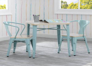 Delta Children Aqua with Driftwood (1315) Bistro Kids Play Table and Chair Set 47