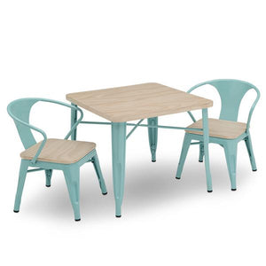 Delta Children Aqua with Driftwood (1315) Bistro Kids Play Table and Chair Set 23