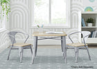 Grey with Natural (1439) 23-Bistro Kids Play Table (Chairs Not Included)