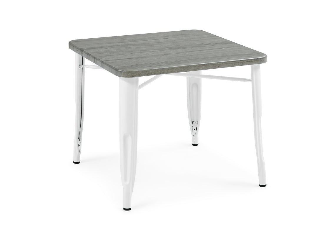 White with Grey Barnboard (153)