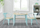 Aqua with Natural (478) 16-Bistro Kids Play Table (Chairs Not Included)