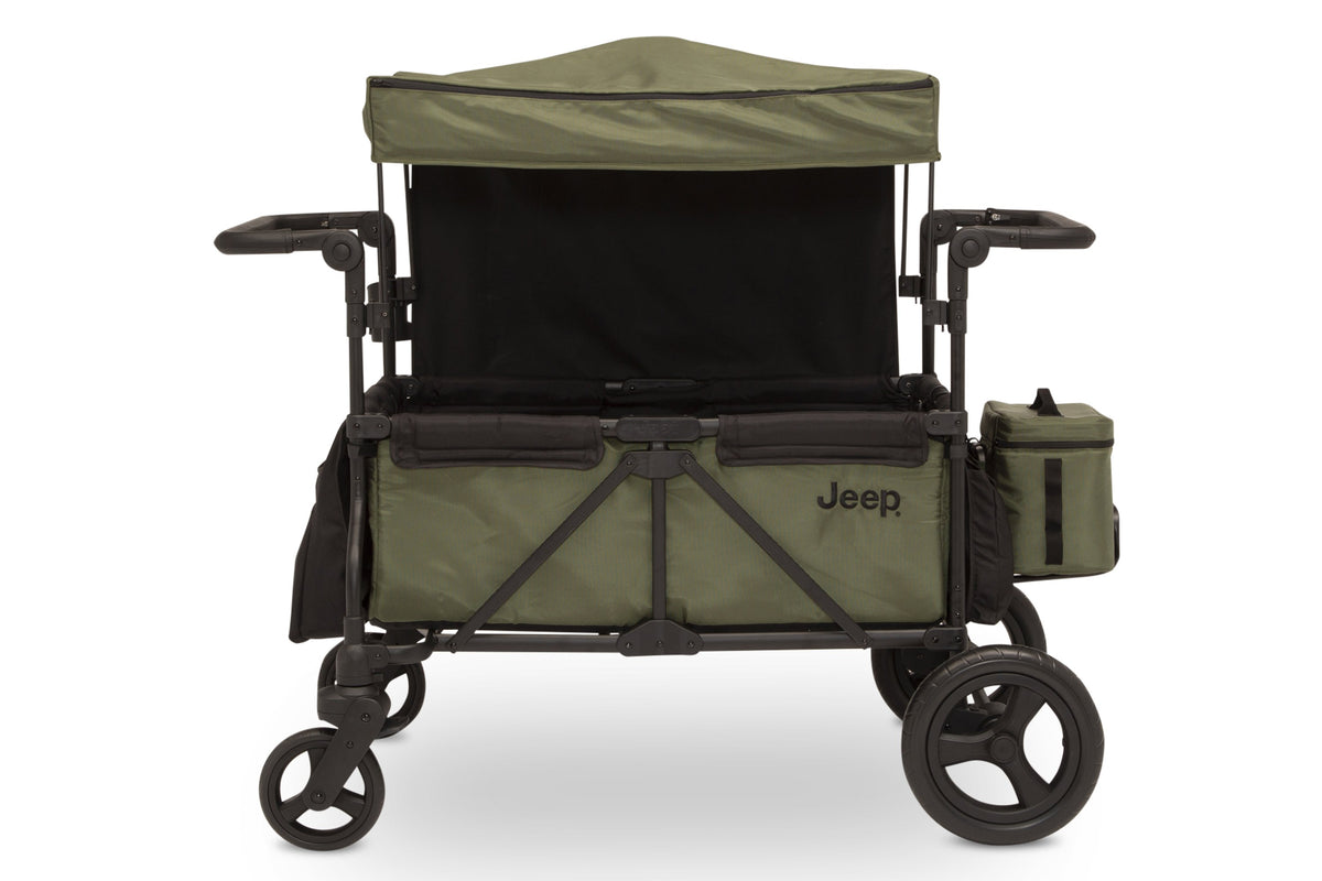 jeep all terrain stroller wagon Jeep Deluxe Wrangler Wagon Stroller with Cooler Bag