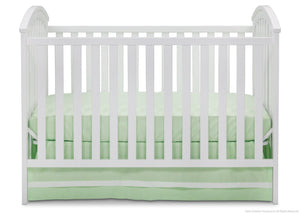 Delta Children White (100) Arbour 3-in-1 Crib a3a 5