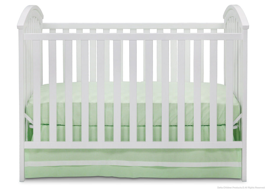 Delta Children White (100) Arbour 3-in-1 Crib a3a 3-Arbour 3-in-1 Crib