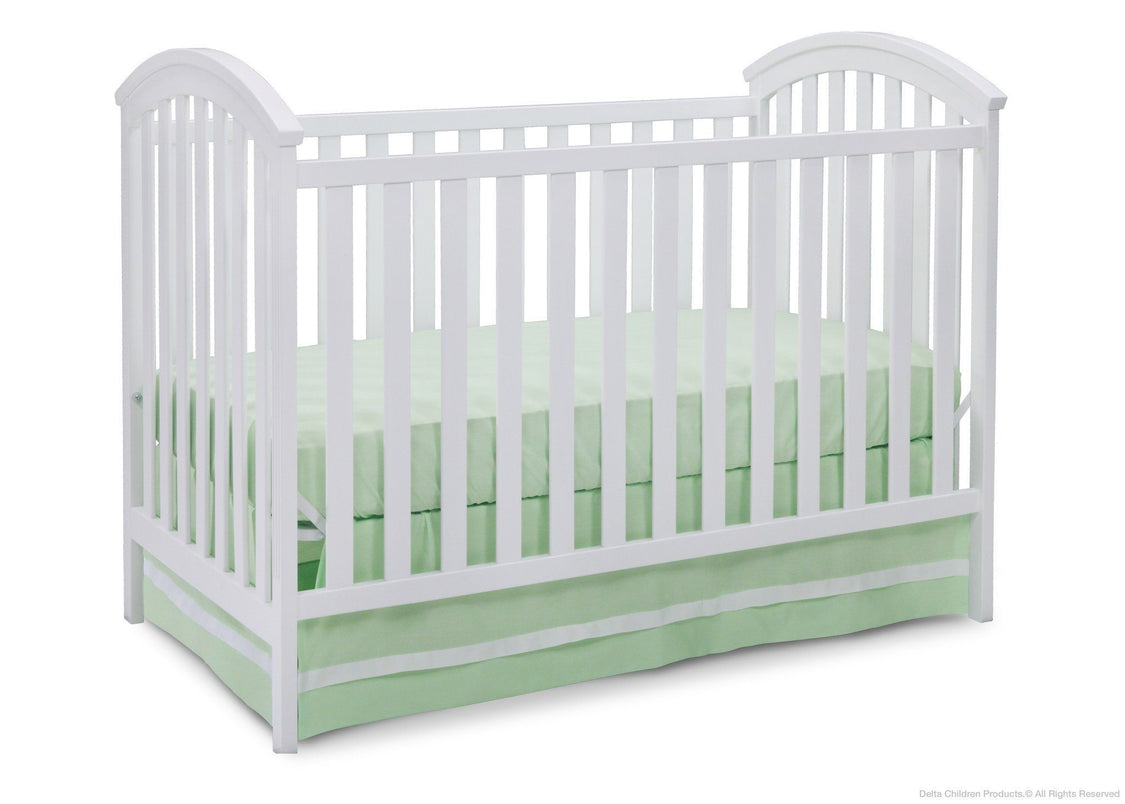 Delta Children White (100) Arbour 3-in-1 Crib