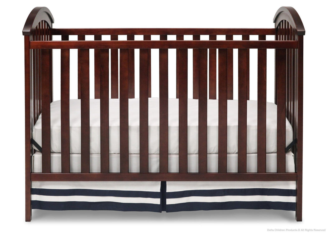 Delta Children Chocolate (204) Arbour 3-in-1 Crib b1b