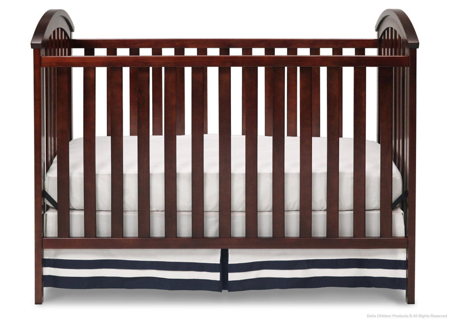 Delta Children Chocolate (204) Arbour 3-in-1 Crib b1b 7-Arbour 3-in-1 Crib