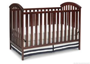 Delta Children Chocolate (204) Arbour 3-in-1 Crib side b2b 22