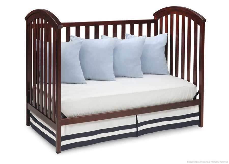 Delta Children Chocolate (204) Arbour 3-in-1 Crib Daybed Conversion b4b 9-Arbour 3-in-1 Crib