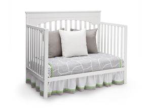Delta Children White (100) Layla 4-in-1 Crib, Day Bed Conversion a5a 7