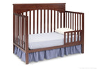 Delta Children Chocolate (204) Layla 4-in-1 Crib, Toddler Bed Conversion b4b 11-Layla 4-in-1 Crib