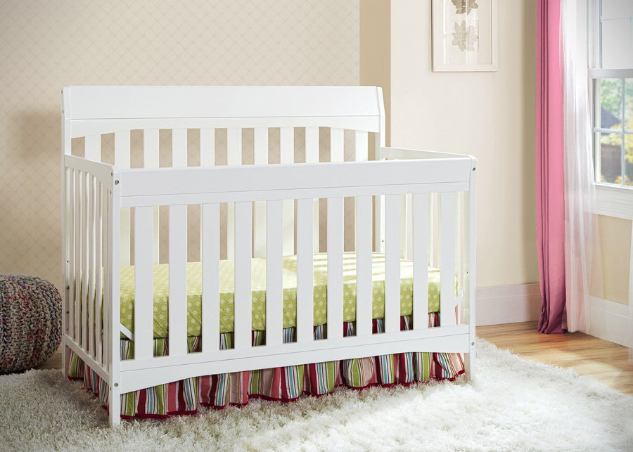 Delta Children White (100) Remi 4-in-1 Crib, Hangtag, a0a 1-Remi 4-in-1 Crib