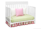 Delta Children White (100) Remi 4-in-1 Crib, Day Bed Conversion a3a 6-Remi 4-in-1 Crib