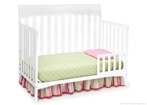 Delta Children White (100) Remi 4-in-1 Crib, Toddler Bed Conversion a2a 6