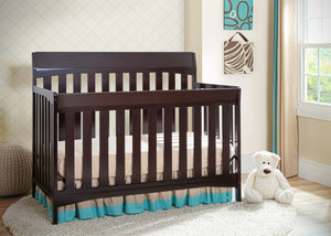 Delta Children Dark Chocolate (207) Remi 4-in-1 Crib, Hangtag, c0c 2