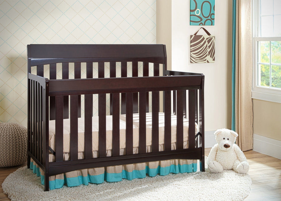 Delta Children Dark Chocolate (207) Remi 4-in-1 Crib, Hangtag, c0c 16-Remi 4-in-1 Crib