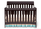 Delta Children Dark Chocolate (207) Remi 4-in-1 Crib, Crib Conversion c1c 17-Remi 4-in-1 Crib