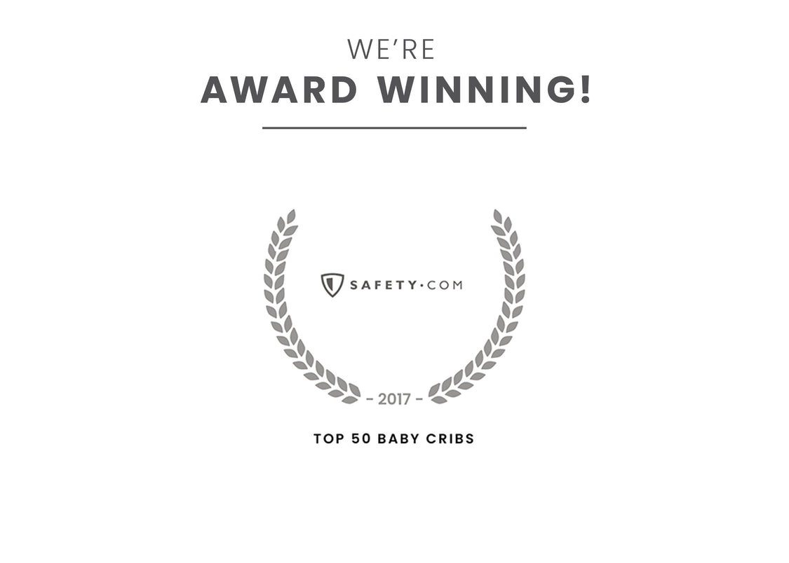 Award badge for Top 50 Baby Cribs Dark Chocolate 207