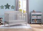 Delta Children Grey (026) Brayden 4-in-1 Crib, Room Shot a0a 3-Brayden 4-in-1 Crib