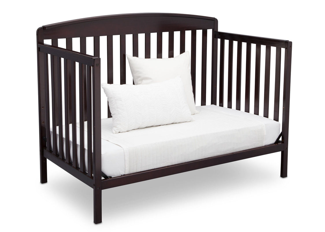 Delta Children Dark Chocolate (207) Brayden 4-in-1 Crib, Daybed Conversion c6c