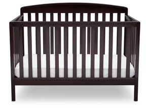 Delta Children Dark Chocolate (207) Brayden 4-in-1 Crib, Straight Crib View c2c 16