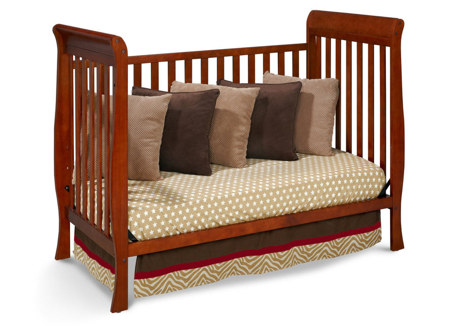 Delta Children Spiced Cinnamon (209) Winter Park 3-in-1 Crib, Day Bed Conversion b3b 7-Winter Park 3-in-1 Crib
