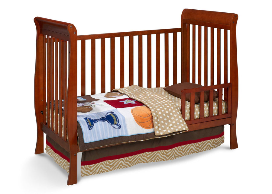Delta Children Spiced Cinnamon (209) Winter Park 3-in-1 Crib, Toddler Bed Conversion b2b 6-Winter Park 3-in-1 Crib