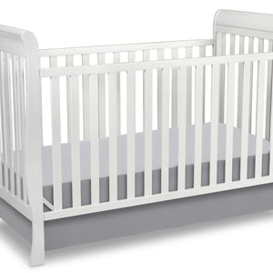 Delta Children White (100) Charleston/Glenwood 3-in-1 Crib, Crib Conversion  22