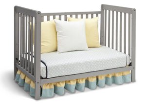 Delta Children Grey (026) Waves 3-in-1-Crib, Day Bed Conversion a4a 9