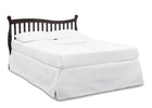 Delta Children Dark Chocolate (207) Brookside 4-in-1 Crib, Full-Size Conversion b6b 5-Brookside 4-in-1 Convertible Crib