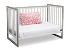 Delta Children White / Grey (066) Urban Classic 3-in-1 Crib, Day Bed Conversion a6a 5-Urban Classic 3-in-1 Crib