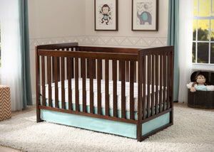 Delta Children Chocolate (204) Urban Classic 3-in-1 Crib, Detailed View b2b 9