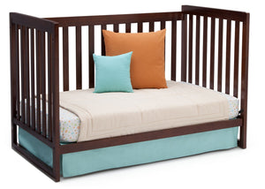 Delta Children Chocolate (204) Urban Classic 3-in-1 Crib, Day Bed Conversion b6b 7