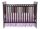 Delta Children Dark Chocolate (207) Parkside 3-in-1-Crib, Crib Conversion b1b 6-Parkside 3-in-1-Crib