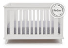 White (100) 6-Ava 3-in-1 Convertible Crib